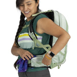Osprey Tempest 11L Women's Lightweight Hiking Backpack - Small Daypack for Travel & Camping, Frosty Mint Green/Botanica