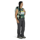Osprey Tempest 11L Women's Lightweight Hiking Backpack - Small Daypack for Travel & Camping, Frosty Mint Green/Botanica