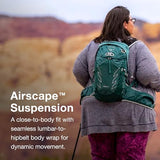 Osprey Tempest 20L Women's Hiking Backpack with Hipbelt, Jasper Green, WXS/S, Extended Fit | Osprey Backpacks