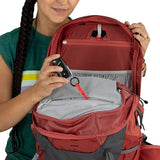 Osprey Tempest 22L Women's Lightweight Hiking Backpack - Small Daypack for Travel & Camping, Deep Fig/Hotspot Pink | Osprey Backpacks