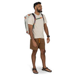 Osprey Transporter 40L Lightweight Travel Duffel Backpack - Water Resistant Gear Bag for Men and Women, Mystery White | Osprey Backpacks