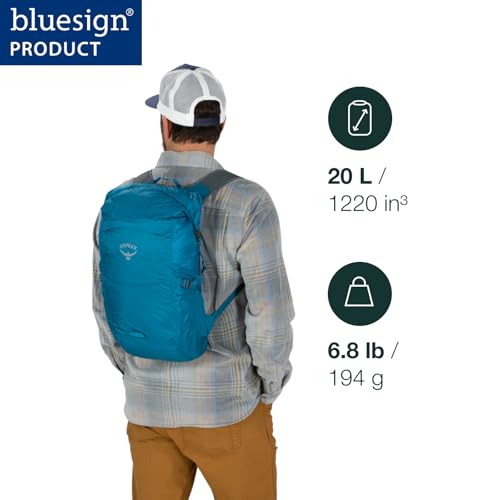 Osprey Ultralight 20L Dry Stuff Pack, Black | Osprey Backpacks