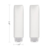 OTO 6 Pack Travel Size Plastic Squeeze Bottles for Liquids, 30ml/1 Fl. Oz TSA Approved Makeup Toiletry Cosmetic Containers