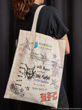 Out of Print Stranger Things: Hawkins Public Library Tote Bag