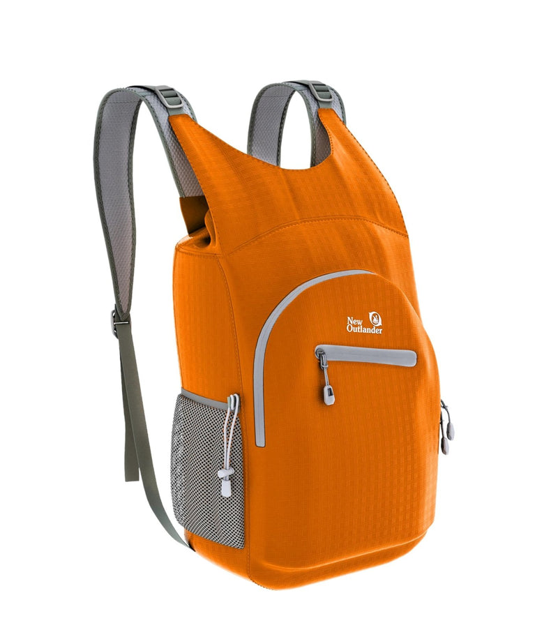 Outlander 100% Waterproof Hiking Backpack Lightweight Packable Travel Daypack(Orange)
