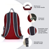 Outlander 20L/33L - Most Durable Packable Lightweight Travel Hiking Backpack Daypack (Dark Red, 20L)