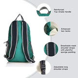Outlander 20L/33L - Most Durable Packable Lightweight Travel Hiking Backpack Daypack (Dark Teal, 33L)