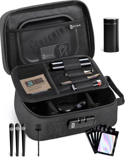 OZCHIN Large Smell Proof Bag with Combination Lock Odor Proof Lock Box Travel Storage Case Activated Charcoal Bag Great Christmas Gift | Backpacks4Less