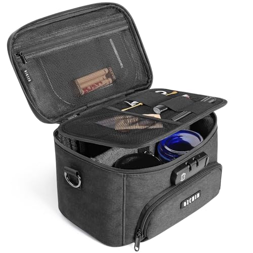 OZCHIN Smell Proof Bag with Combination Lock, Smell Proof Box Activated Carbon Fiber Smoking Accessories, Smell Proof Container, Great | Backpacks4Less