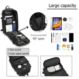 OZUKO Tactical Backpack Chest Sling Bags for Men, Waterproof Crossbody Shoulder Daypack for Outdoor Walking Hiking Trekking (Dark gray)
