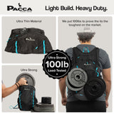 Pacca Onda 20L Packable Lightweight Foldable Backpack for Travel, Camping, Outdoor, Hiking Pocket Backpack (Black)