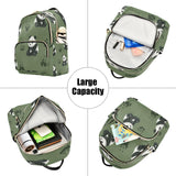 PaChyLuu Lovely Panda Mini Backpack for Women Travel Fashion Quilted Backpack Purse, 14 L