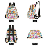 PaChyLuu Wool Yarn Mini Backpack for Women Travel Fashion Quilted Backpack Purse, 8.5 L