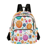 PaChyLuu Wool Yarn Mini Backpack for Women Travel Fashion Quilted Backpack Purse, 8.5 L