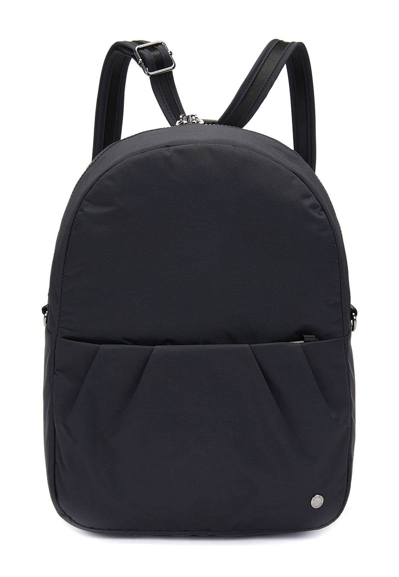 Pacsafe Citysafe CX Anti Theft Convertible Backpack - Fits 10" Tablet, ECONYL Black