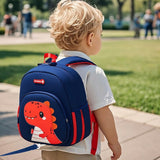 Padgene Toddler Backpacks Kids Preschool Backpack Waterproof Neoprene Animal Schoolbag Lunch backpack 3D Cartoon Mini Travel Bag for Boys Girls Ages 3 - 5