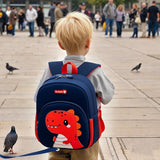 Padgene Toddler Backpacks Kids Preschool Backpack Waterproof Neoprene Animal Schoolbag Lunch backpack 3D Cartoon Mini Travel Bag for Boys Girls Ages 3 - 5