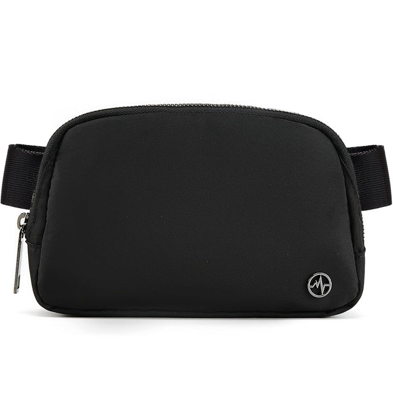 Pander Cross Body Fanny Pack for Women, Fashion Waist Packs, Crossbody Bags, Belt Bag with Adjustable Strap (Black)