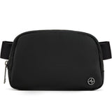 Pander Cross Body Fanny Pack for Women, Fashion Waist Packs, Crossbody Bags, Belt Bag with Adjustable Strap (Black)