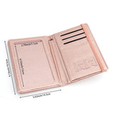 Passport Holder for Travel Essentials, Passport Cover Wallet Passport Holders for Women Men, PU Leather Passport Book Card Case with Pen Holder for Family Travel Must Haves Accessories, Rose Gold