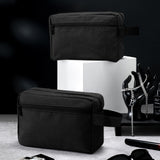 Paterr 32 Pcs Travel Toiletry Bag for Men Women Large Water Resistant Shaving Bag Hanging Cosmetic Bag Makeup Travel Pouch Foldable Toiletry Organizer with Divider Handle for Toiletries Accessories