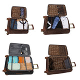 Pathfinder 4 - Piece Spinner Luggage Set (Chocolate)
