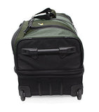 Pathfinder Gear 26 Inch Rolling Drop Bottom Duffel, Olive, One Size