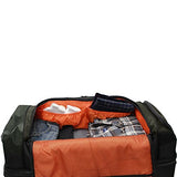 Pathfinder Gear 36 Inch Rolling Drop Bottom Duffel, Olive, One Size