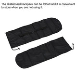 PATIKIL 34.6"x12.5" Skateboard Bag, Skateboard Carry Bag Backpack Waterproof Portable with Single Shoulder Strap for Travel Skateboarding