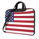 Patriotic flag of USA Speck Laptop Bag, Durable Laptop Sleeve Case with Shoulder Straps & Handle 15.6 inch