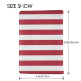 Patriotic flag of USA Speck Passport Holder Cover Wallet Leather Card Case Travel Accessories for Women Men