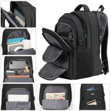 Paude Laptop Backpack,School Backpack Large Bookbag with USB for High School College Students Office Business,Waterproof
