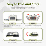 Pawaii Cat Carrier with ID Tag, TSA Airline Approved Soft Sided Collapsible Pet Travel Carrier, Portable Comfortable Convenient Foldable Cat Travel Bag