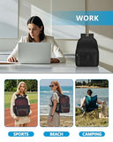 Paxiland Mesh Backpack Lightweight, Heavy Duty See Through Beach Backpack