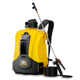 Paxwrenx 4-Gallon Battery Powered Backpack Sprayer, Compatible with DeWalt 20V MAX, 0-90 PSI Adjustable, 100+ Gal Per Charge, Cordless Garden Sprayer for Lawn Care, Tool Only (Battery Not Included)