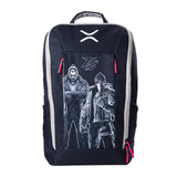PDP Gaming Victrix Tournament Elite Gaming Backpack By PDP - Fits Gaming Accessories/Fight Sticks/Laptops/Tablets/Headphones, Headset strap, 7 Compartments, Ergonomic Breathable Mesh (Tekken 8)