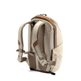 Peak Design Everyday Backpack Zip 15L, Bone, 270 - Degree Zip, Dual Side Pockets, FlexFold Dividers, Fits 15" Laptop, For Camera Carry, Daily Commutes or Travel, Versatile Backpack for Men and Women