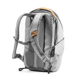 Peak Design Everyday Backpack Zip 20L, Ash, 270 - Degree Zip, Dual Side Pockets, FlexFold Dividers, Fits 15" Laptop, For Camera Carry, Daily Commutes or Travel, Versatile Backpack for Men and Women