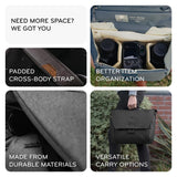 Peak Design Everyday Messenger V3 13L, Kelp, Weatherproof Camera and Work Bag with Laptop Sleeve, Expandable, MagLatch Closure, FlexFold Dividers, Fits 13" Laptop, Messenger Bag for Men and Women