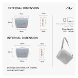Peak Design Everyday Messenger V3 13L, Kelp, Weatherproof Camera and Work Bag with Laptop Sleeve, Expandable, MagLatch Closure, FlexFold Dividers, Fits 13" Laptop, Messenger Bag for Men and Women