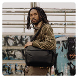 Peak Design Everyday Sling 10L, Ocean, Padded Adjustable Shoulder Strap for Crossbody or Waist Carry, FlexFold Dividers, Ideal for Carrying Cameras or Everyday Essentials, Sling Bag for Men and Women