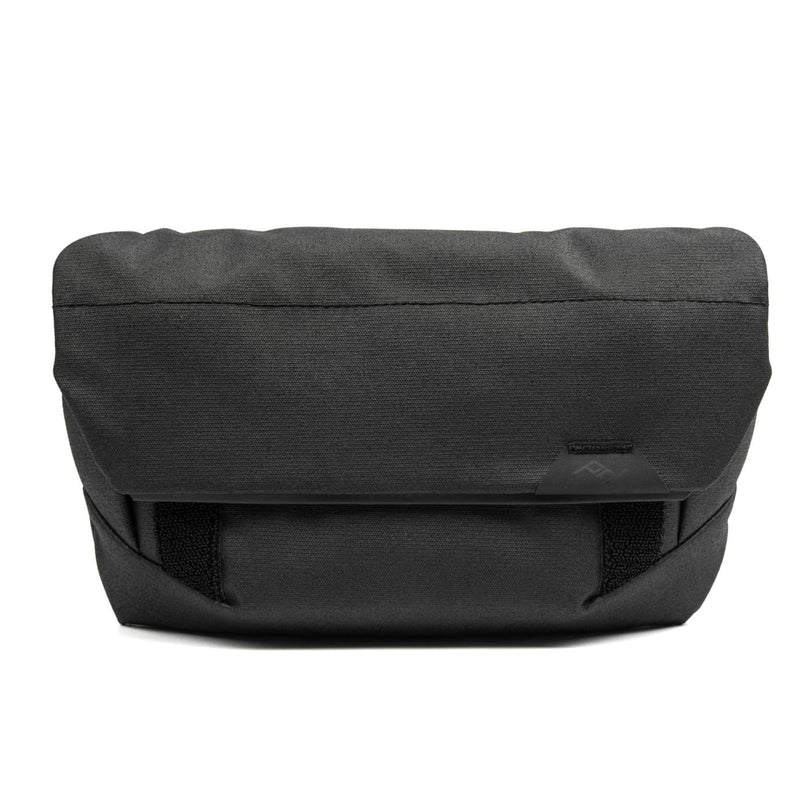 Peak Design Field Pouch V2, Black, 2 - in - 1 Organizer and Sling Bag, Adjustable Shoulder Strap and Integrated Belt Loops, Weatherproof Nylon Canvas, Organizer Pouch or Carry Bag for Men and Women