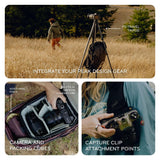 Peak Design Outdoor Backpack 18L, Eclipse, Compact & Lightweight Frameless Daypack, 270 - Degree Rear Zip, Ideal for Day Hikes, Hydration, Camera Carry & Commuting, Versatile Backpack for Men and Women