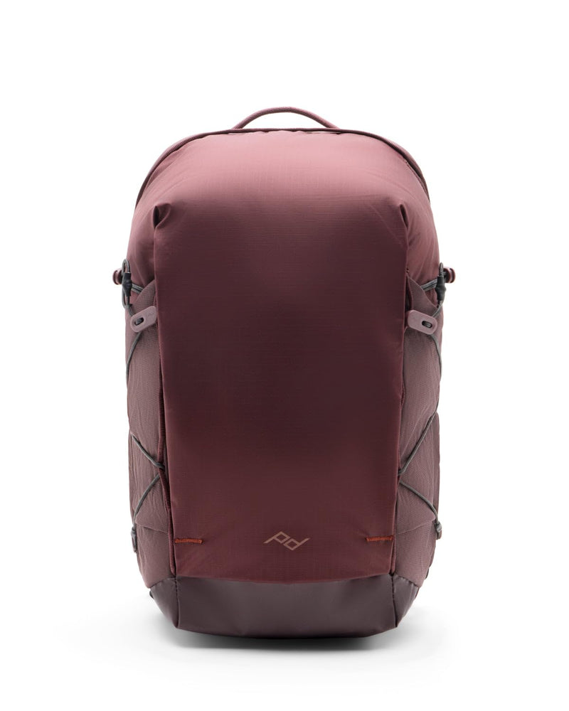 Peak Design Outdoor Backpack 18L, Eclipse, Compact & Lightweight Frameless Daypack, 270 - Degree Rear Zip, Ideal for Day Hikes, Hydration, Camera Carry & Commuting, Versatile Backpack for Men and Women