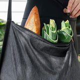Peak Design Packable Shopping Tote, Charcoal, Zippable Ultralight Carry - All, Self - Healing Ripstop Shell, Microfiber Strap, Internal Pocket, Weather - Resistant Foldable Bag, Tote Bag for Women and Men