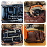 Peak Design Travel Backpack 45L, Black, Expandable 35 - 45L Design, Rear and Top Access, Weatherproof Shell, Laptop Sleeve, Ideal for Travel or Everyday Carry, Versatile Backpack for Men and Women