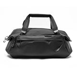 Peak Design Travel Duffel 50L, Black, Extra - Wide Single Zip Access, Weatherproof Shell, 4 External Pockets, Fits Packing Cubes & Camera Cubes, Ideal for Weekend Trips, Versatile Duffel Bag for Travel