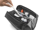 Peak Design Wash Pouch, Black, Weatherproof Travel Toiletry Bag, Upright or Hanging Dopp Kit with Pockets, Magnetic Toothbrush Pocket, Wide UltraZip Opening, Toiletry Bag for Men and Women