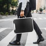 Pechor Clipboard with Storage Combination Lock Briefcase Clipboards Heavy Duty Box Metal Aluminum with Handle, Storage Clipboard Maximum Security, External & Built - in Clip Boards (Upgrade)