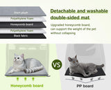 Pecute Cat Backpack with Widened Interior Space, Upgraded Dog Backpack Carrier with Various Ways to Carry, Pet Backpack with Breathable Mesh, Pet Travel Carrier with Soft Padded, Reinforced Support